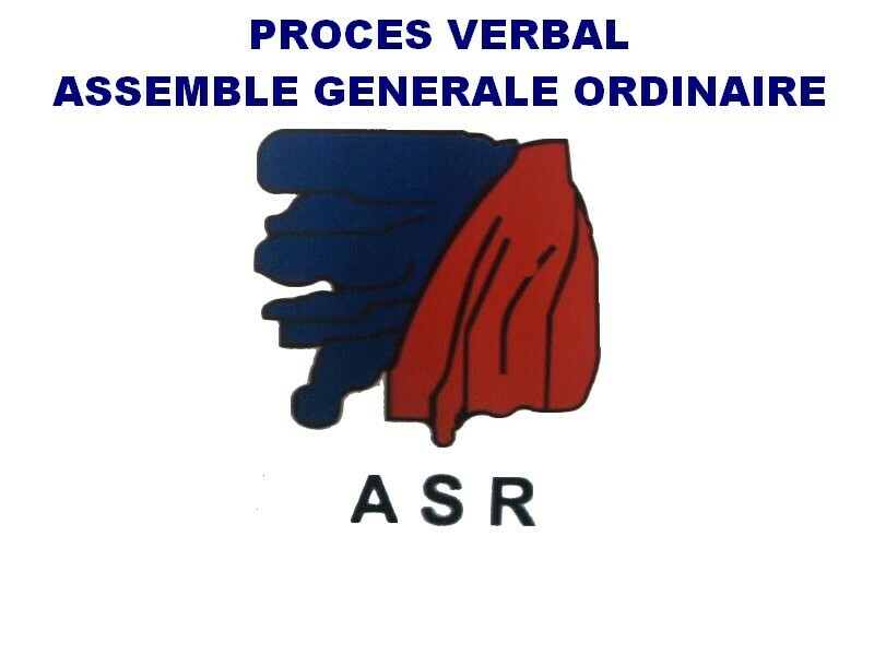 PV de l'AG ordinaire de l'ASR du 19 mai 2022 en ligne