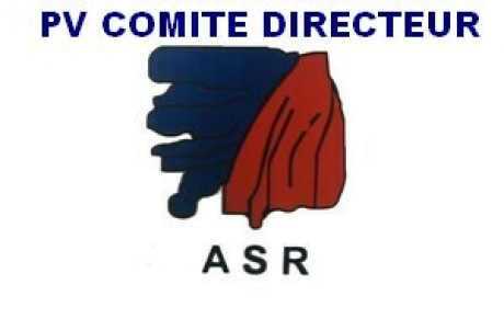 PV du CD ASR du 6 décembre 2021 est en ligne